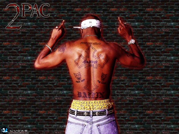 Free Send to Mobile Phone 2pac Celebrities Male wallpaper num.29