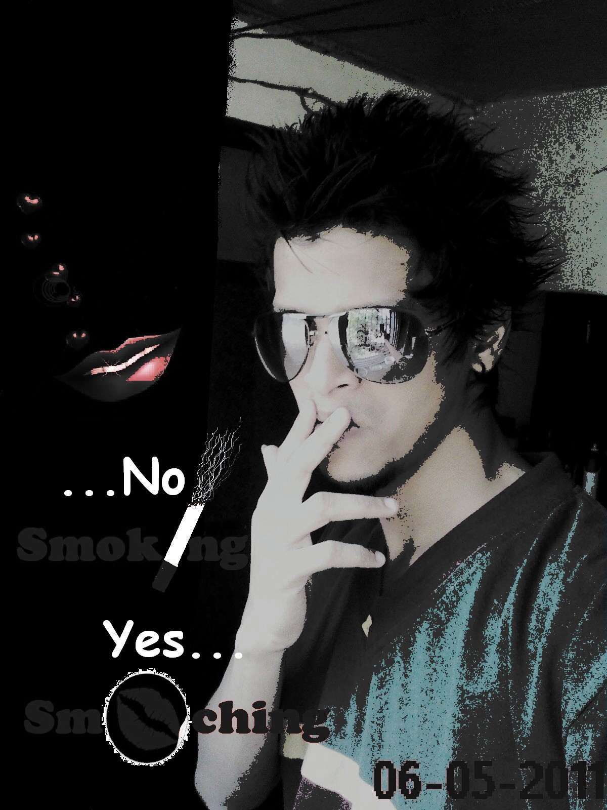 Download High quality No Smoking Yes Smooching Ammy wallpaper / 1200x1600