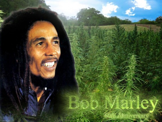 Free Send to Mobile Phone Bob Marley Celebrities Male wallpaper num.1
