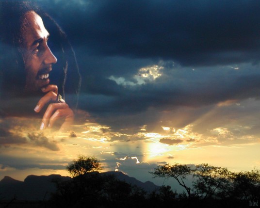 Free Send to Mobile Phone Bob Marley Celebrities Male wallpaper num.8