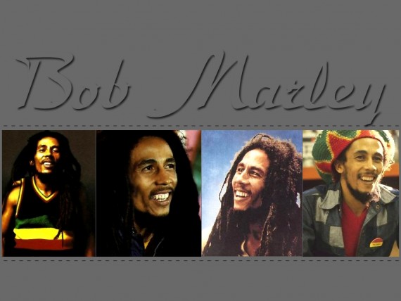 Free Send to Mobile Phone Bob Marley Celebrities Male wallpaper num.9