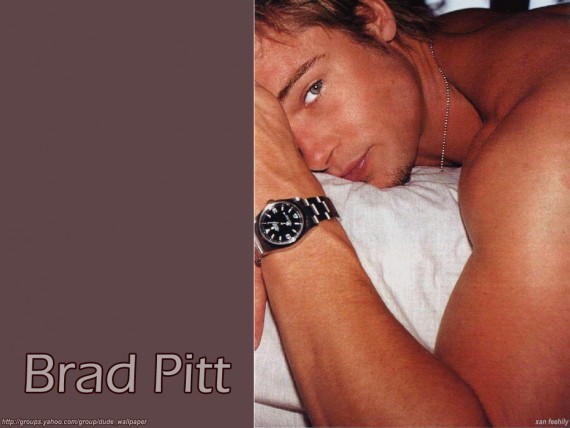 Free Send to Mobile Phone Brad Pitt Celebrities Male wallpaper num.4