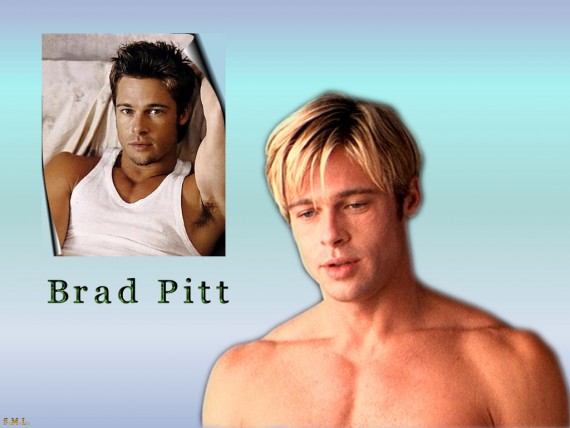 Free Send to Mobile Phone Brad Pitt Celebrities Male wallpaper num.8