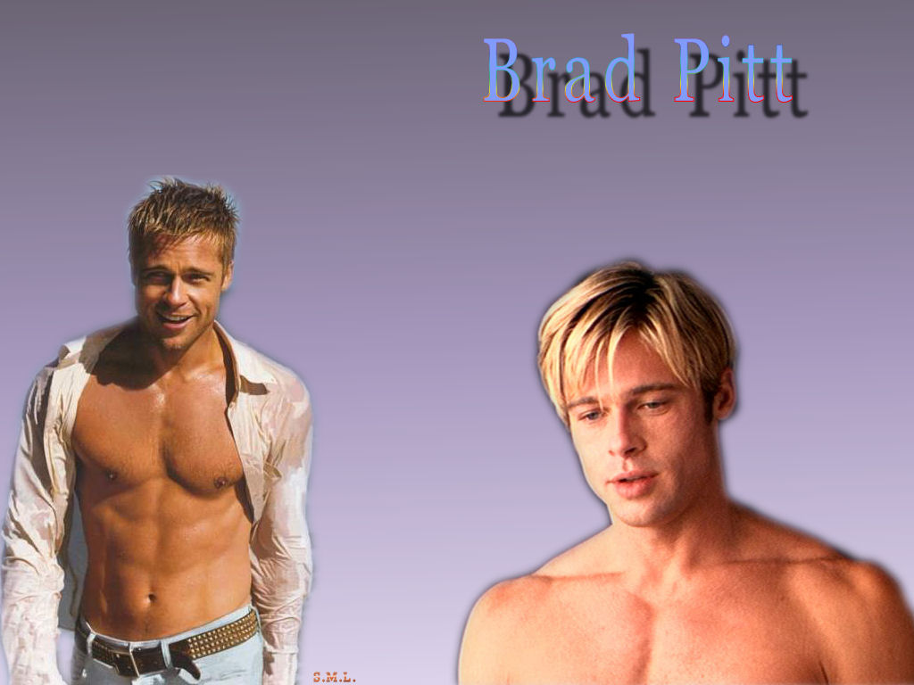 Full size Brad Pitt wallpaper / Celebrities Male / 1024x768