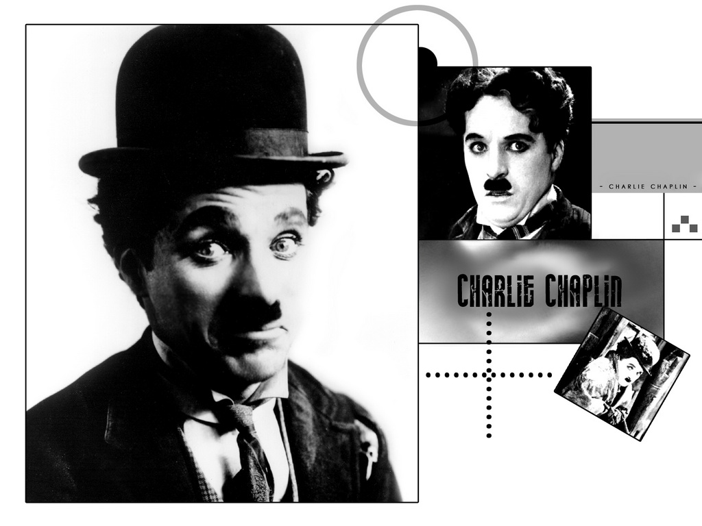 Download Charlie Chaplin / Celebrities Male wallpaper / 1024x768