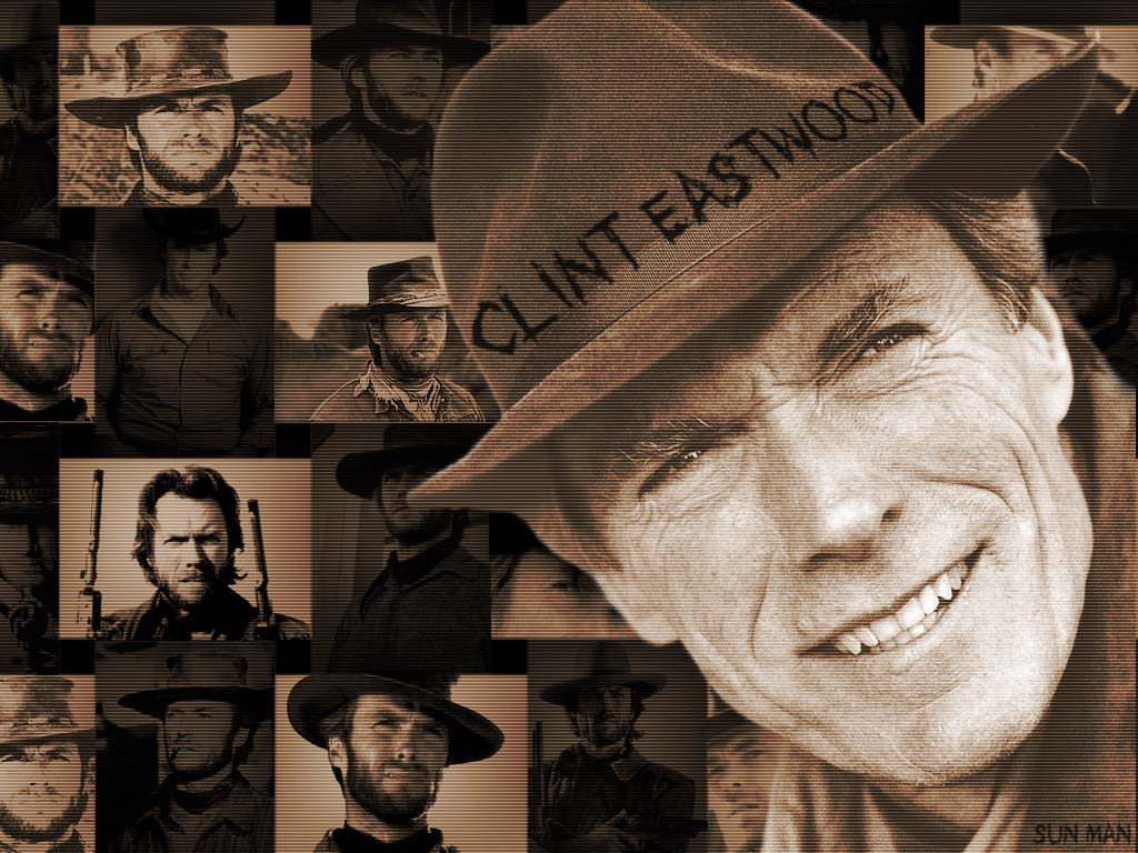 Full size Clint Eastwood wallpaper / Celebrities Male / 1024x768