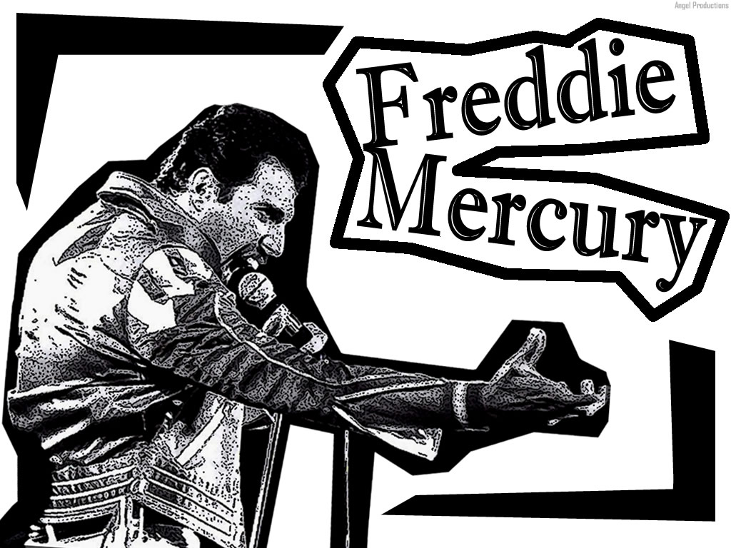 Download Freddie Mercury / Celebrities Male wallpaper / 1024x768