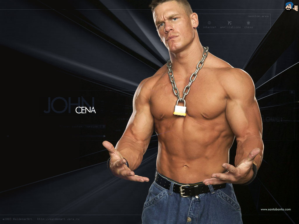 Full size John Cena wallpaper / Celebrities Male / 1024x768