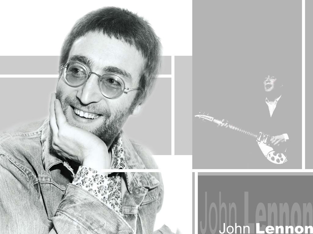 Download John Lennon / Celebrities Male wallpaper / 1024x768