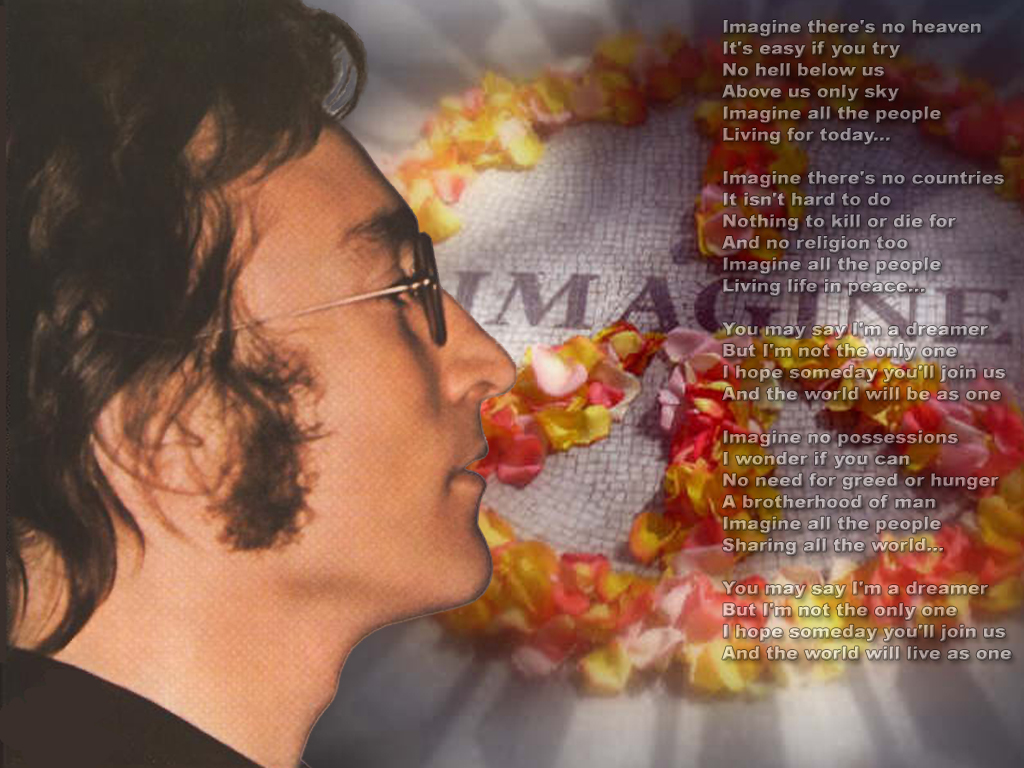 Download John Lennon / Celebrities Male wallpaper / 1024x768