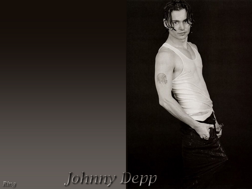 Full size Johnny Depp wallpaper / Celebrities Male / 1024x768