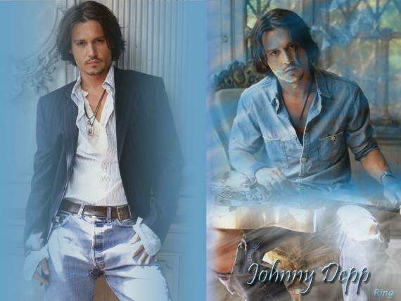 Free Send to Mobile Phone Johnny Depp Celebrities Male wallpaper num.23