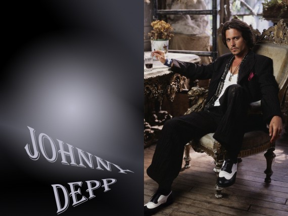 Free Send to Mobile Phone Johnny Depp Celebrities Male wallpaper num.22