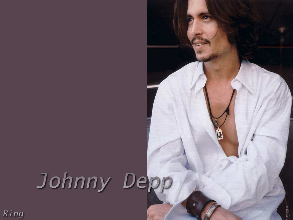 Full size Johnny Depp wallpaper / Celebrities Male / 1024x768