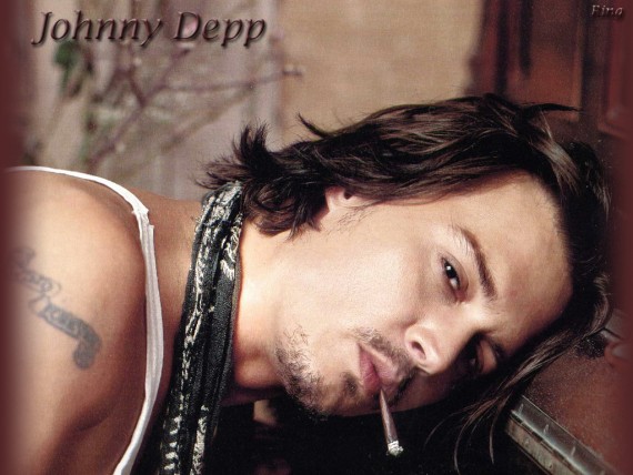Free Send to Mobile Phone Johnny Depp Celebrities Male wallpaper num.8
