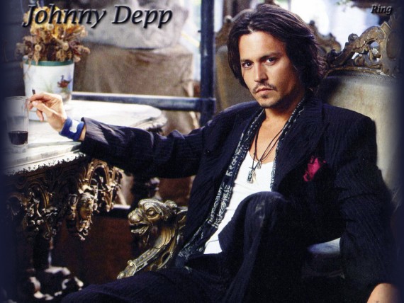 Free Send to Mobile Phone Johnny Depp Celebrities Male wallpaper num.10