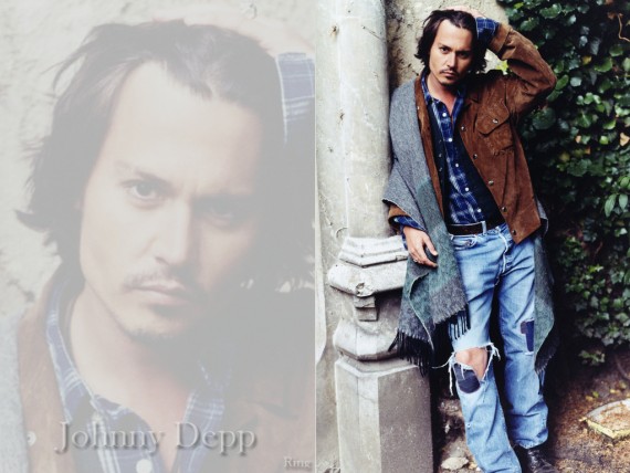 Free Send to Mobile Phone Johnny Depp Celebrities Male wallpaper num.16
