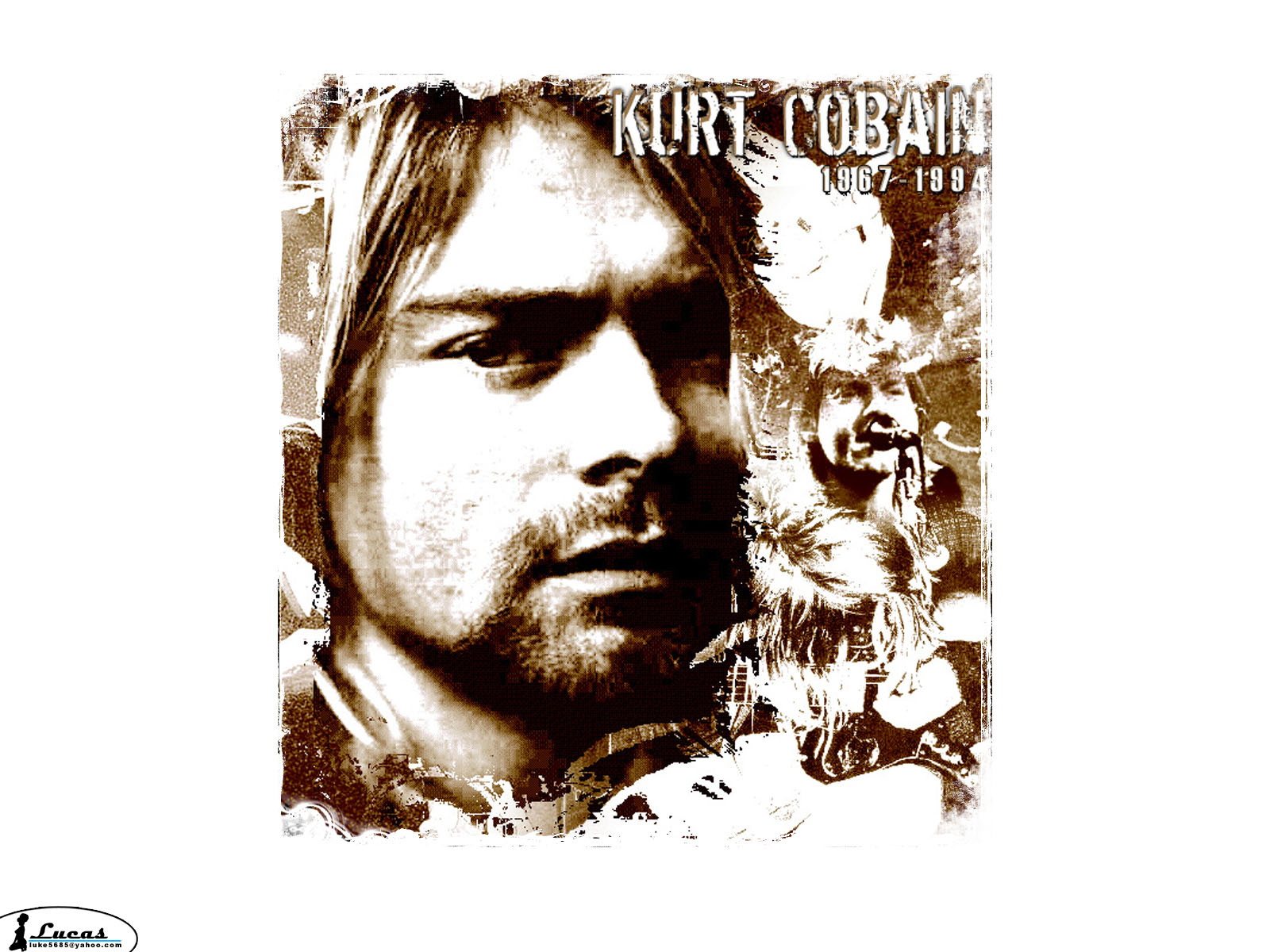 Download full size Kurt Cobain wallpaper / Celebrities Male / 1600x1200