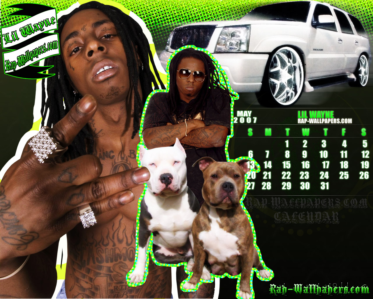 Download High quality Lil Wayne wallpaper / Celebrities Male / 1280x1024
