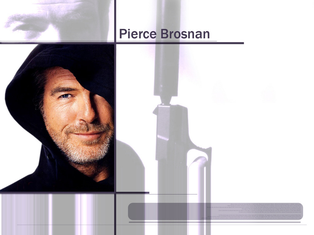 Full size Pierce Brosnan wallpaper / Celebrities Male / 1024x768