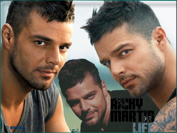 Free Send to Mobile Phone Ricky Martin Celebrities Male wallpaper num.15
