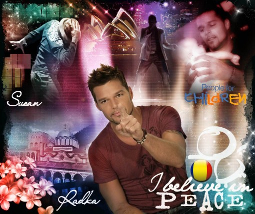 Free Send to Mobile Phone Ricky Martin Celebrities Male wallpaper num.42