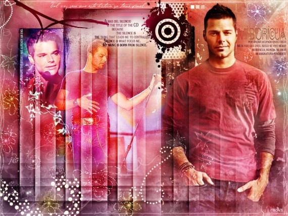 Free Send to Mobile Phone Ricky Martin Celebrities Male wallpaper num.22