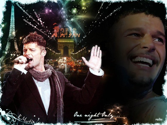 Free Send to Mobile Phone Ricky Martin Celebrities Male wallpaper num.56