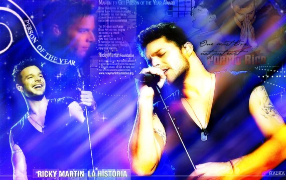 Free Send to Mobile Phone Ricky Martin Celebrities Male wallpaper num.43