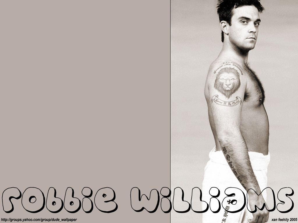 Download Robbie Williams / Celebrities Male wallpaper / 1024x768
