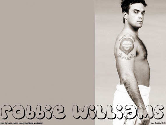 Free Send to Mobile Phone Robbie Williams Celebrities Male wallpaper num.1