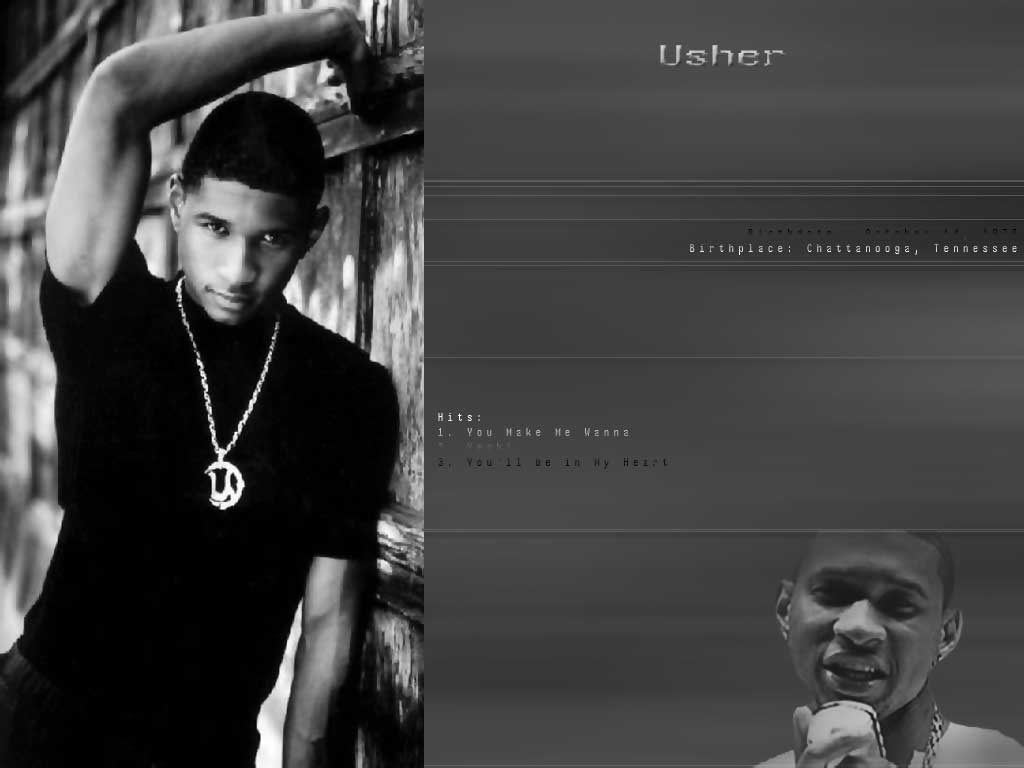 Full size Usher wallpaper / Celebrities Male / 1024x768