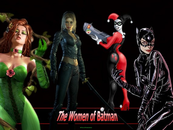 Free Send to Mobile Phone batman girls, poison ivy, harley quinn, talia al ghul, catwoman, arkham city Batman's Women wallpaper num.3