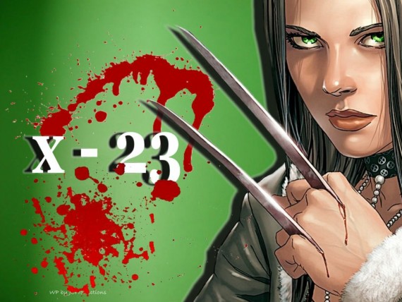 Free Send to Mobile Phone X-23 Characters wallpaper num.1