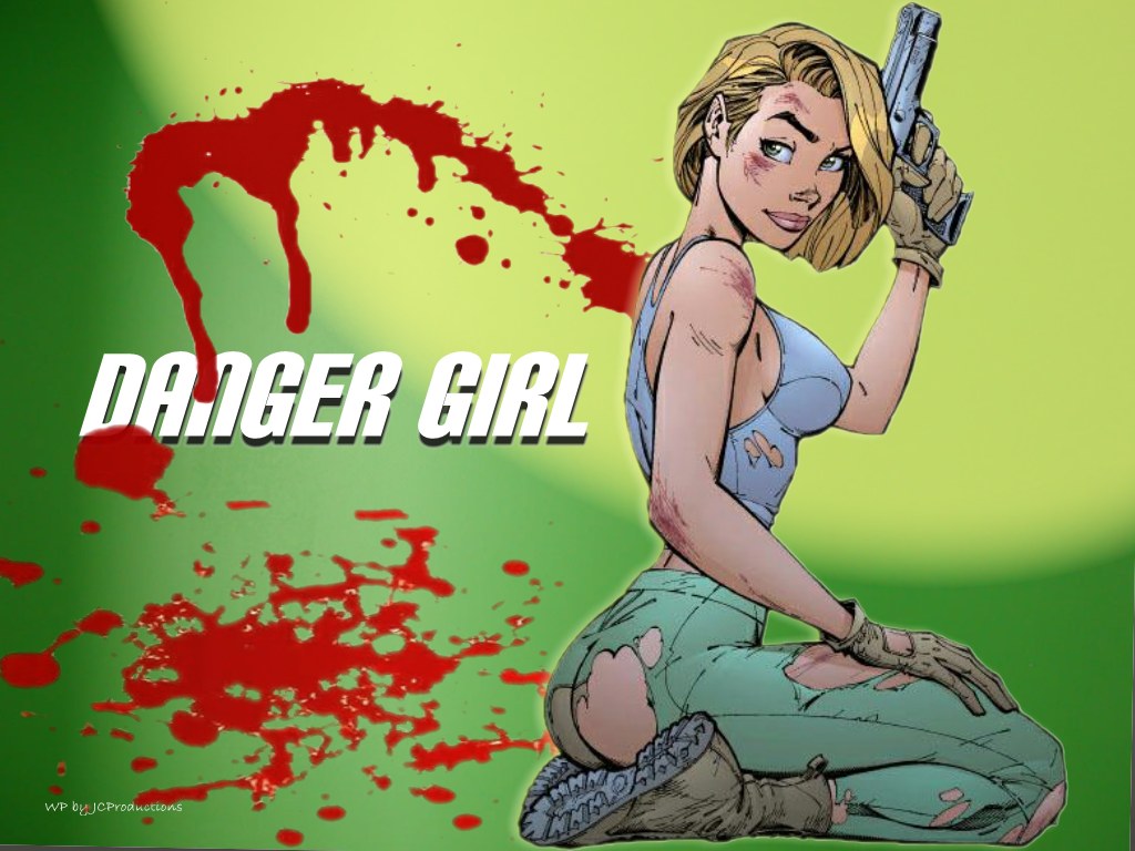 Full size Danger girl Characters wallpaper / 1024x768