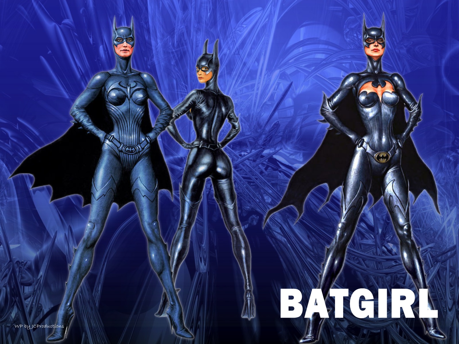 Download High quality bat girl Characters wallpaper / 1600x1200
