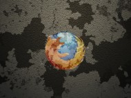 plaster background / Firefox