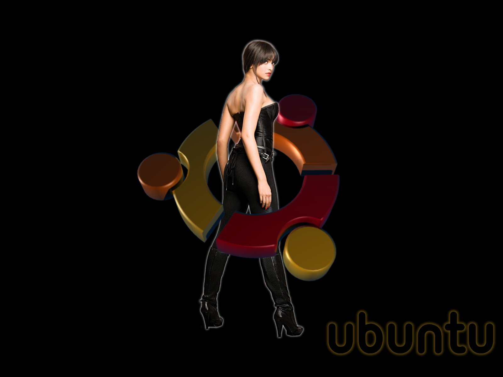 Download full size ubuntu Linux wallpaper / 1600x1200