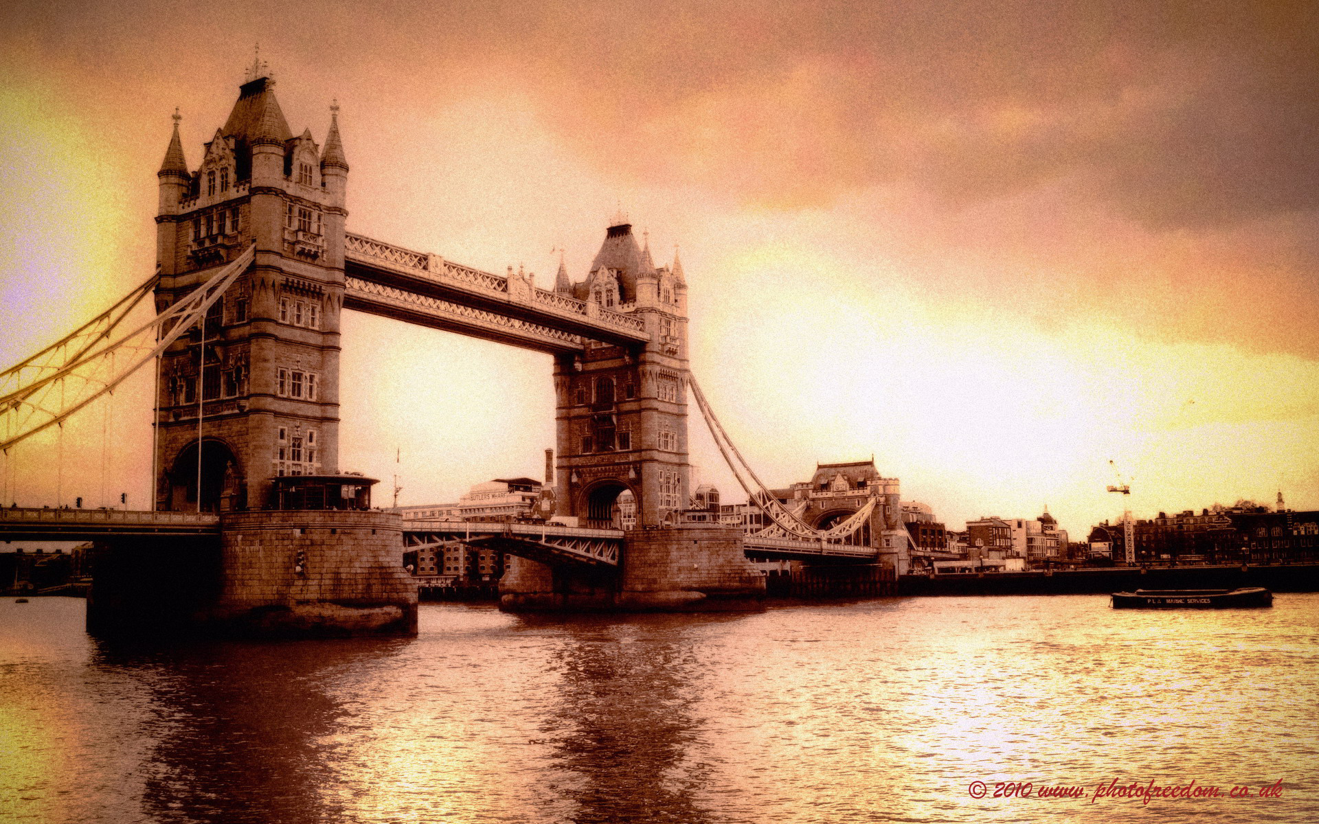 Download High quality london bridge, united kingdom, england England wallpaper / 1920x1200
