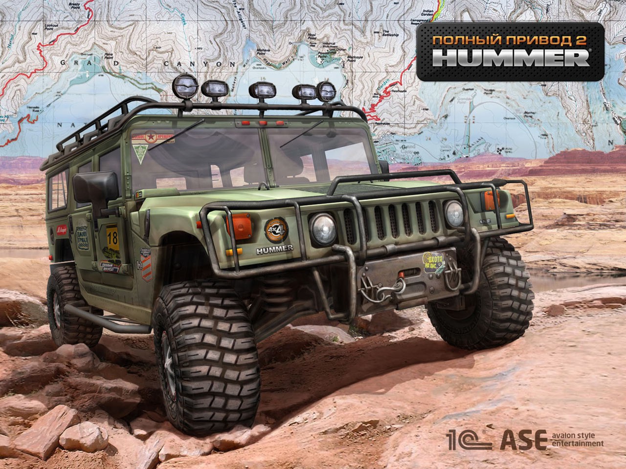 Download HQ 4x4 Off Road 2 Hummer wallpaper / Games / 1280x960