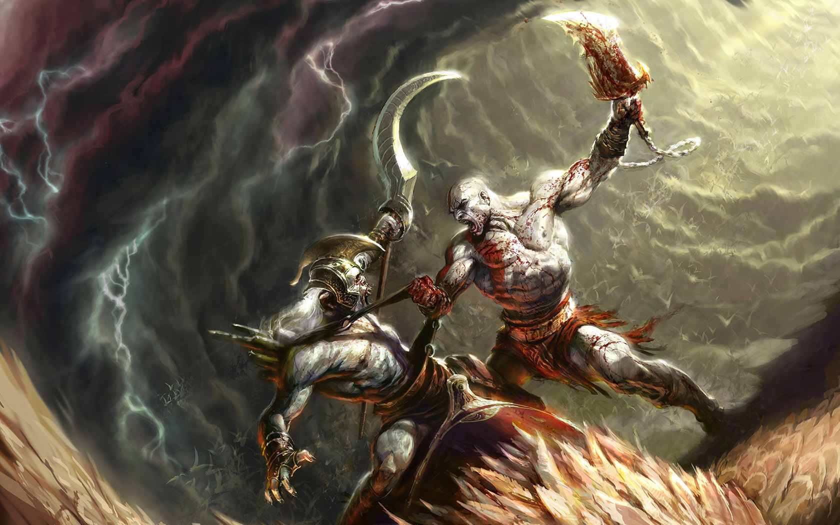 Download HQ God of War wallpaper / Games / 1680x1050
