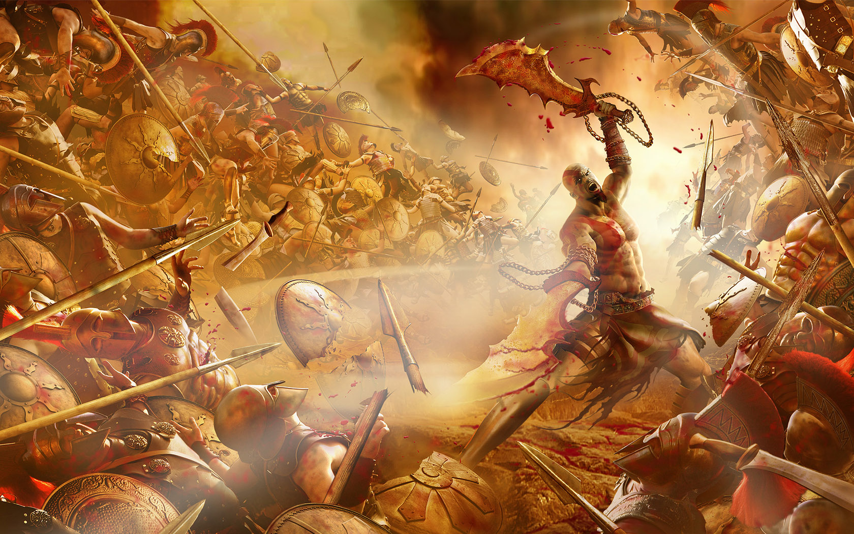 Download High quality God of War wallpaper / Games / 1680x1050