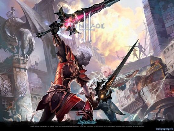 Free Send to Mobile Phone Lineage 2 The Chaotic Throne Games wallpaper num.16