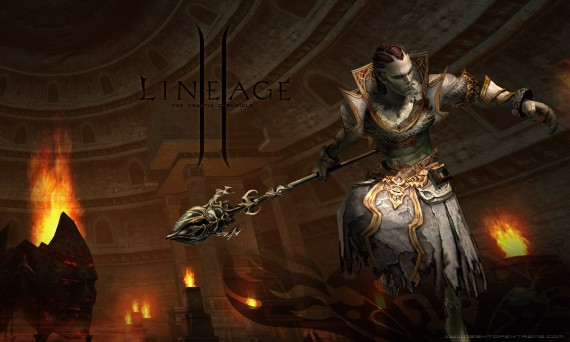 Free Send to Mobile Phone Lineage 2 The Chaotic Throne Games wallpaper num.10