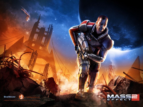 Free Send to Mobile Phone Mass Effect 2 Games wallpaper num.1