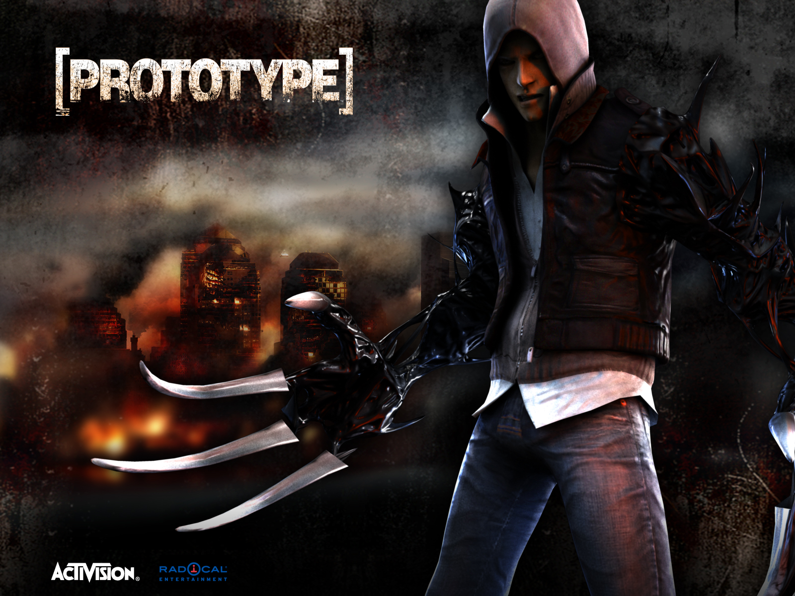 Download full size three-toed hand Prototype wallpaper / 1600x1200