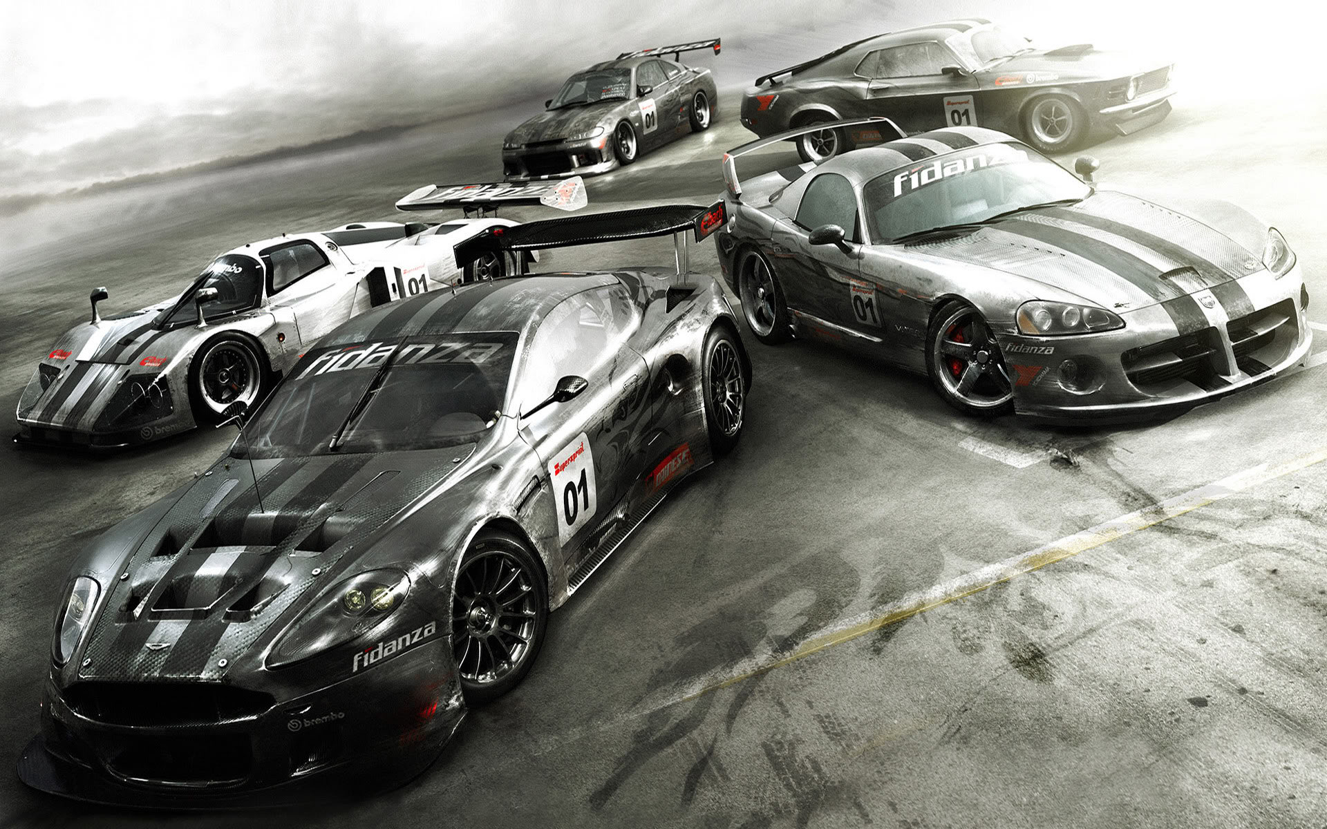 Download full size Ready To Race Race Driver Grid wallpaper / 1920x1200