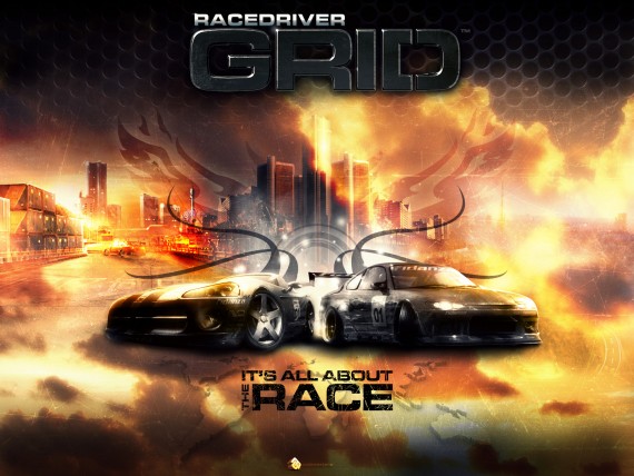 Free Send to Mobile Phone Race Driver Grid Games wallpaper num.1