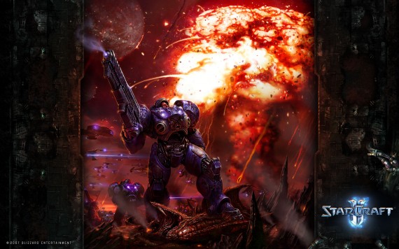 Free Send to Mobile Phone StarCraft 2 Games wallpaper num.4