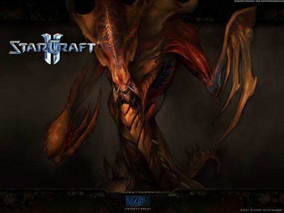 Free Send to Mobile Phone StarCraft 2 Games wallpaper num.16